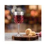 Ποτήρι Γυάλινο Σκαλιστό Κρασιού 33cl Timeless 440276 - Image 2