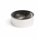 Pastry Ring 6cm Round Inox 18/10 7461