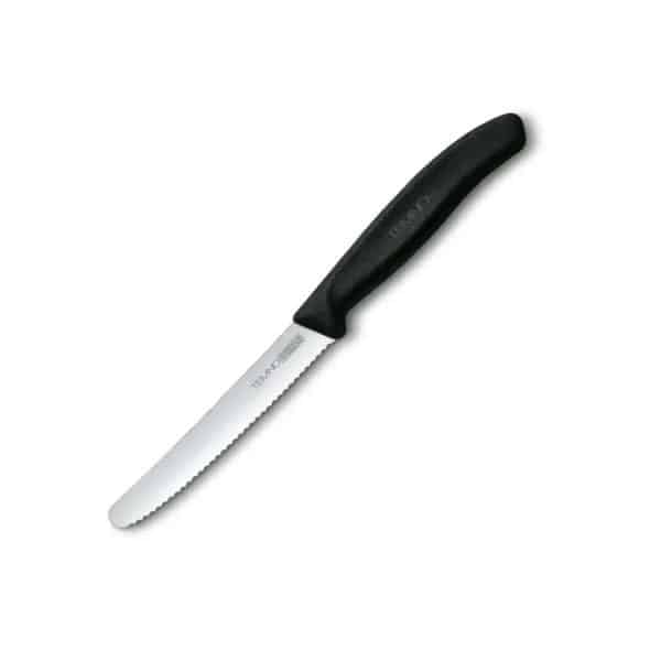 Μαχαίρι Γενικής Χρήσης 12εκ Οδοντωτό 3CR13 TEMNO