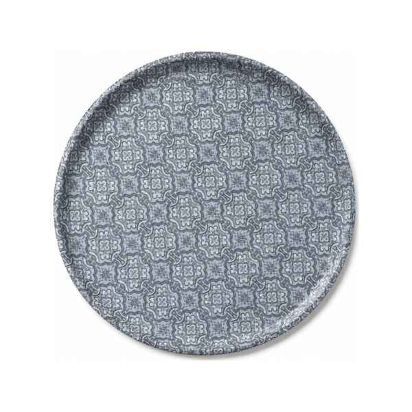 Δίσκος 41εκ Αντιολισθητικός PUFiberglass Premium Vintage BlackWhite
