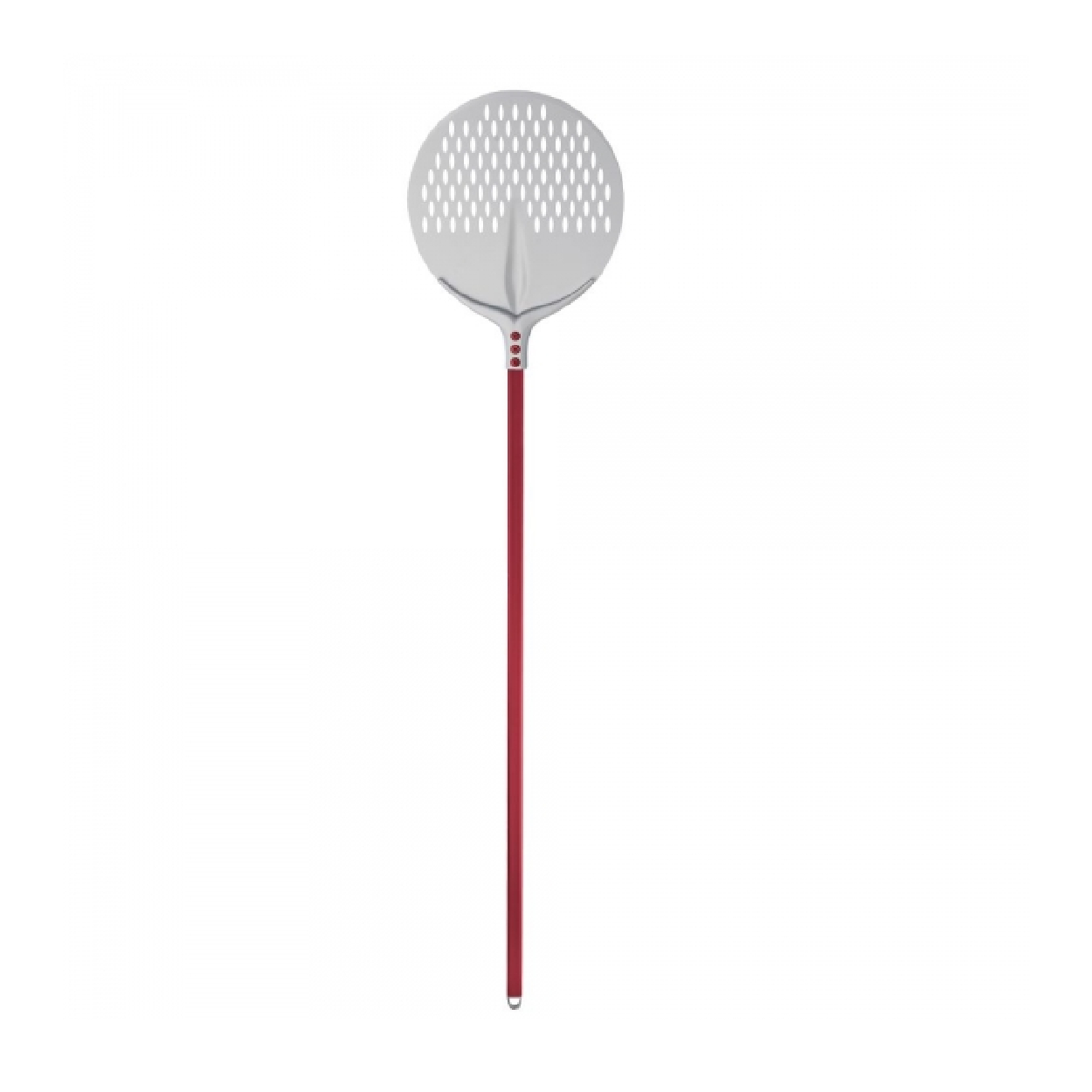 Νέο έργο - 2025-10-09T151708.652 Aluminum Pizza Shovel Perforated 33cm With Handle 150cm - Image 1