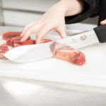 25cm Meat Knife Curved Tip Fibrox Handle Victorinox - Image 2
