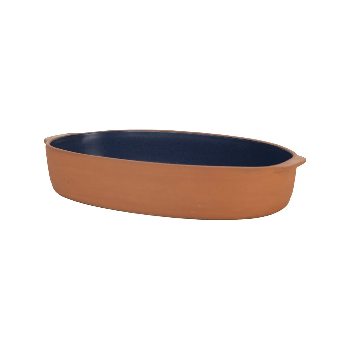 Oval Casserole 32.5x20cm Terra Blue - Image 1