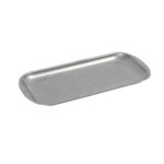 Rectangular Plate 33x17cm Stainless Steel 18/10 Vintage Snow - Image 2