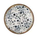 Πιάτο Πορσελάνης Βαθύ 25cm Fleur Amber Kutahya - Image 2