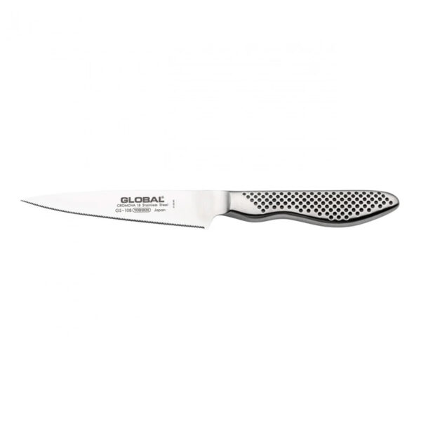 Utility Knife 11cm Fine Serrated Classic GSF Global Japan