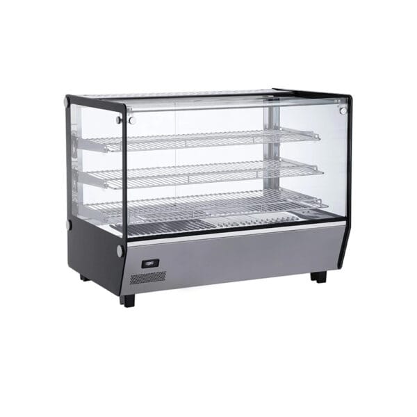 Βιτρίνα Θερμαινόμενη Take Away 3 Επιπέδων 86x57x69cm 1500 Watt 30°C έως 90°C