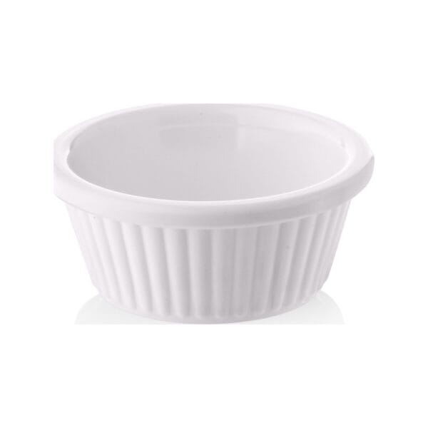 Μπολ Ντιπ Μελαμίνης Άσπρο Ramekin 6x2.5εκ 30ml