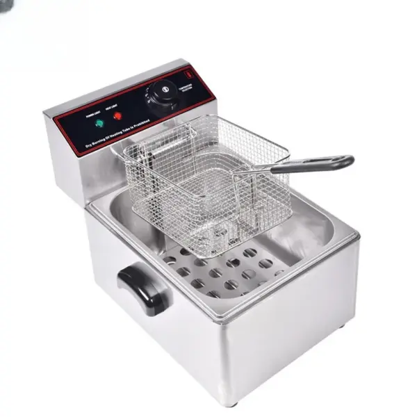 Φρυτέζα Επαγγελματική Μονή 6Lt 2500Watt 29x46x31cm