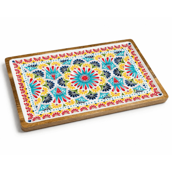 Ξύλινο Πλατώ Σερβιρίσματος Granada 40x25cm
