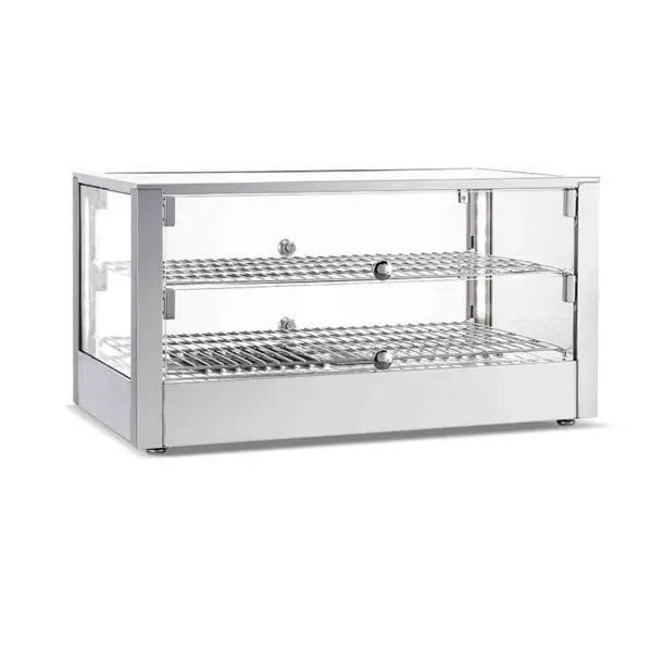 Βιτρίνα Θερμαινόμενη Επιτραπέζια 70x40x38cm 80Ltr 1000Watt