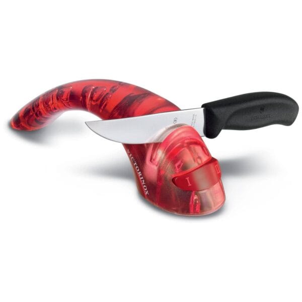 Ακονιστήρι Μαχαιριών Victorinox Κεραμικές Ράβδοι Κόκκινο 2 Επιπέδων