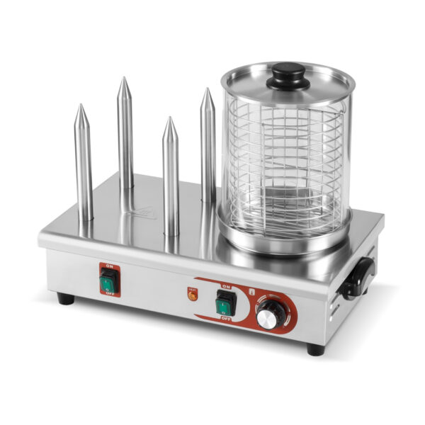 Επαγγελματική Συσκευή Hot Dog 4 Sticks 550Watt