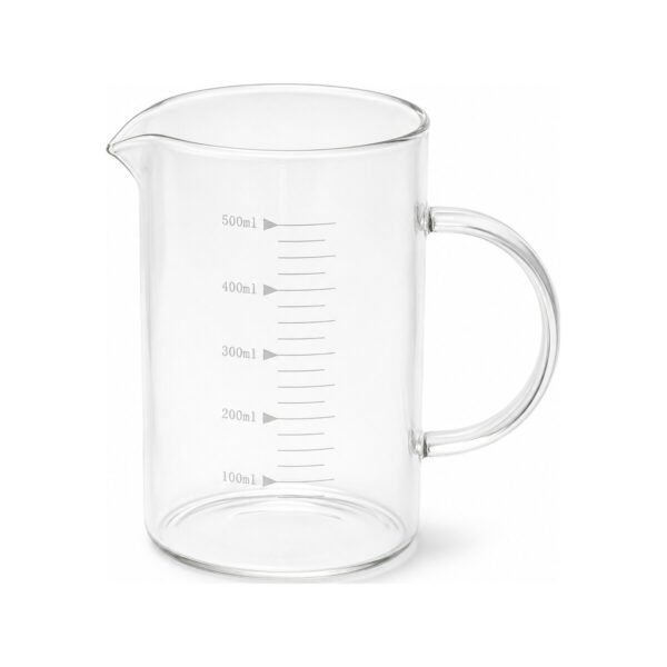 Κανάτα Γυάλινη Δοσομέτρησης 500ml