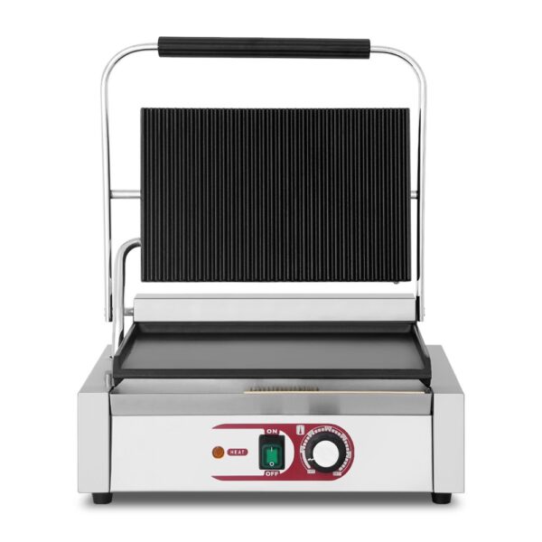 Τοστιέρα Επαγγελματική Μονή Λεία 2200Watt 43x36x21cm (36x29cm)
