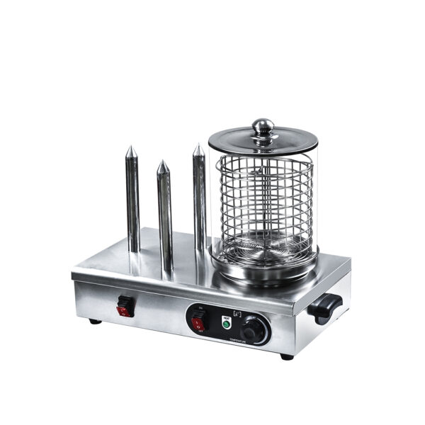 Επαγγελματική Συσκευή Hot Dog 3 Sticks 700Watt