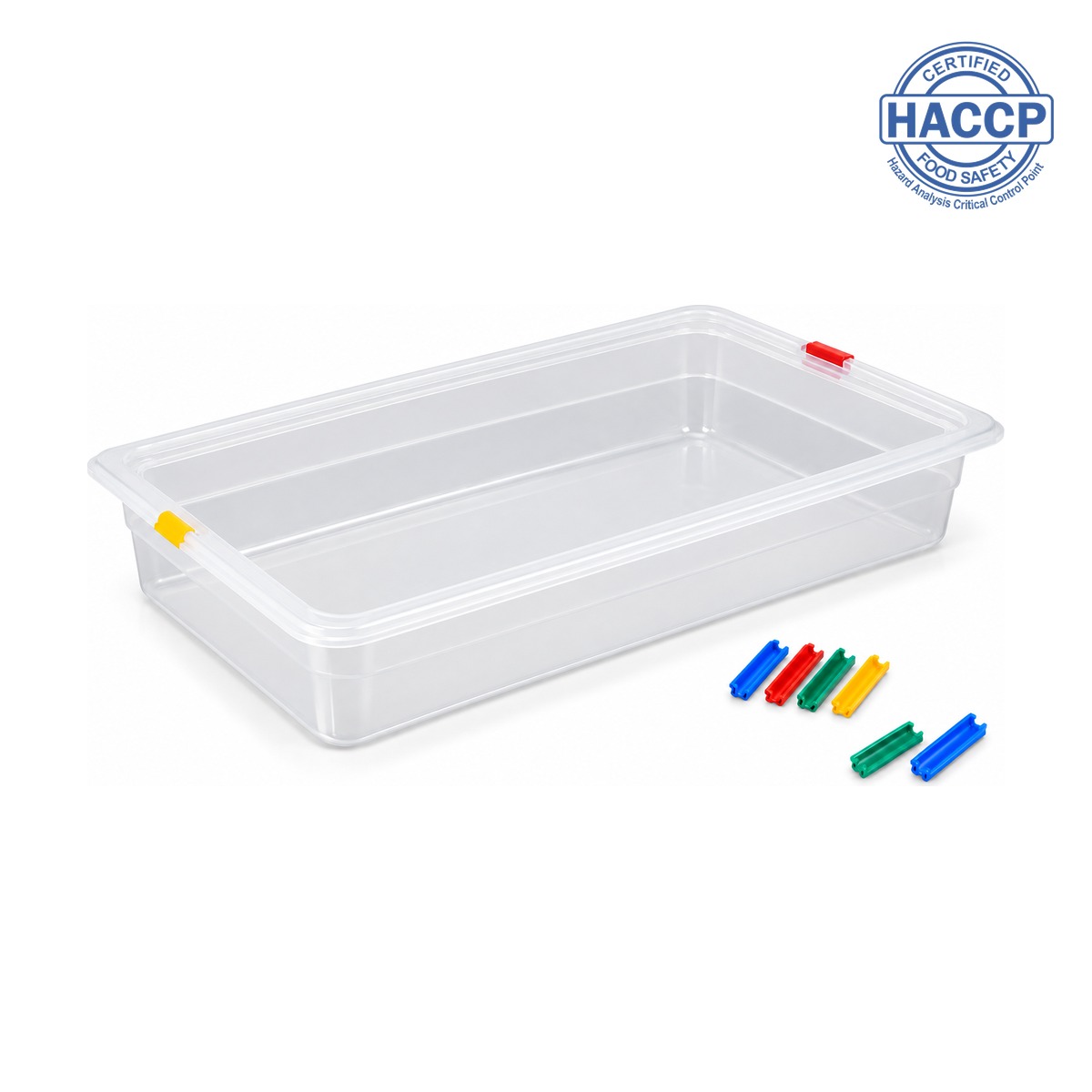 Δοχείο Τροφίμων PP GN - Τάπερ 1/1 6.5εκ Βάθος 9lt Food Container PP GN - Tupperware 1/1 6.5cm Depth 9lt - Image 1