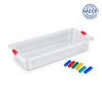 Food Container PP GN - Tupperware 1/3 6.5cm Depth 2.5lt