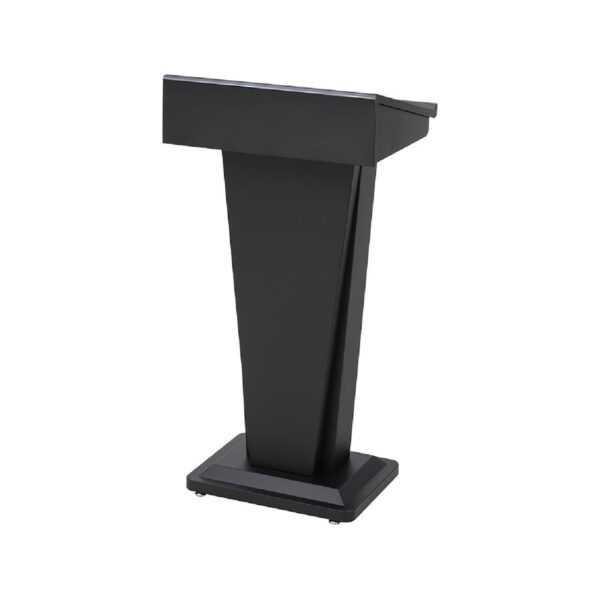 Stainless steel easel in matte black, 60x50x120 cm