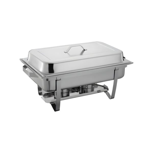 Stainless steel 18/10 bain marie food container GN 1/1, 6.5 cm deep