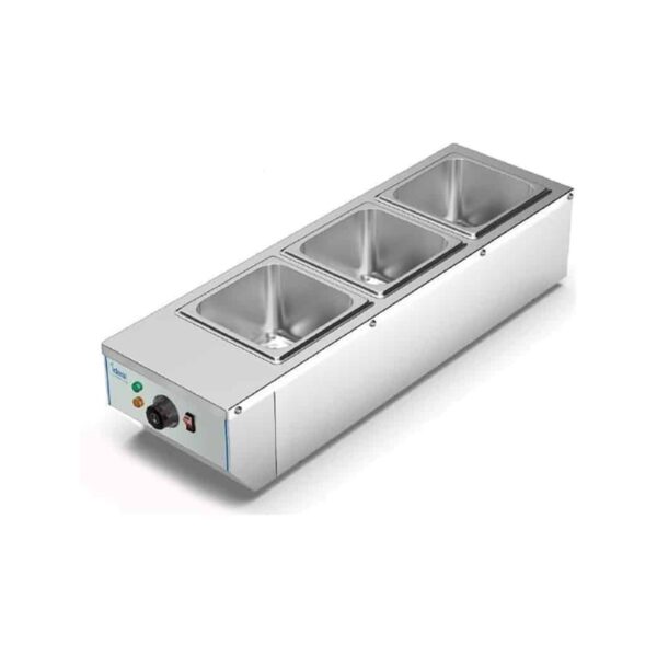 Ηλεκτρικό μπεν μαρί σοκολάτας για 3 GN 1/6, 2 kW