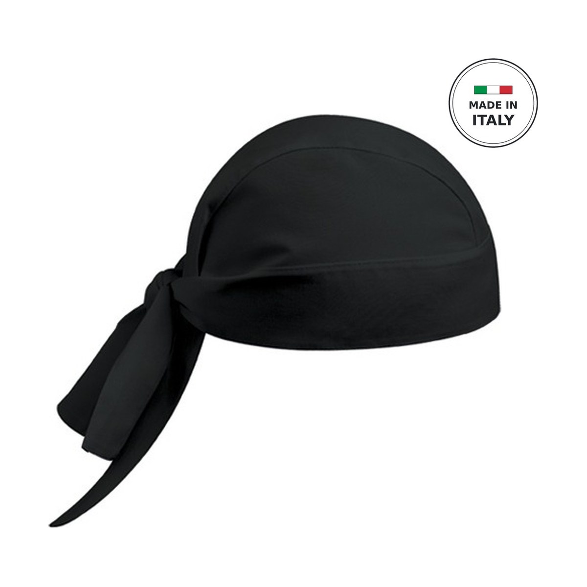 Chef Bandana Black EGOCHEF One Size Egochef black chef bandana, size One Size