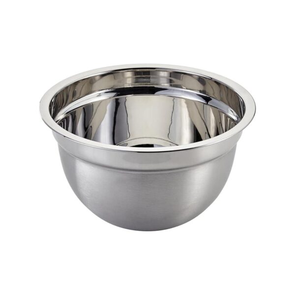 Deep 18/0 stainless steel mixing bowl, 36 cm diameter