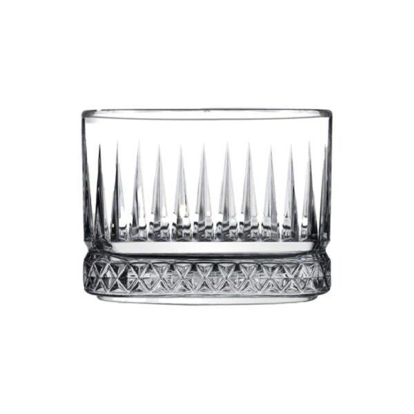 Engraved glass bowl Elyz, 10x6 cm, 300 ml
