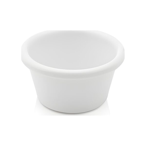 White plain melamine dip bowl, 6x2.5 cm, 30 ml