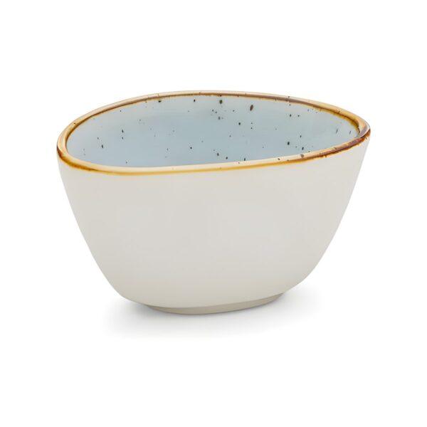 Duck Egg porcelain dip bowl, 10 cm