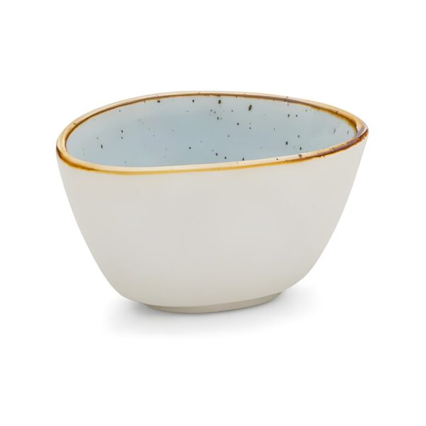 Duck Egg porcelain dip bowl, 7 cm
