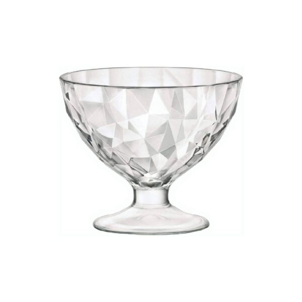 Bormioli Rocco Diamond glass ice cream bowl, 22.5 cl
