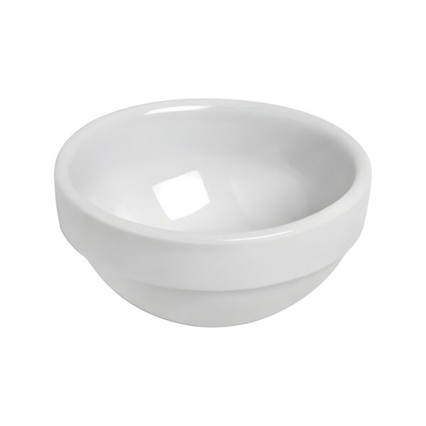 Stackable porcelain bowl, 6 cm diameter