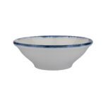 Kutahya Azure deep porcelain bowl, 16x5.5 cm