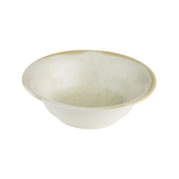 Kutahya Sand Wind deep porcelain bowl, 16x5 cm
