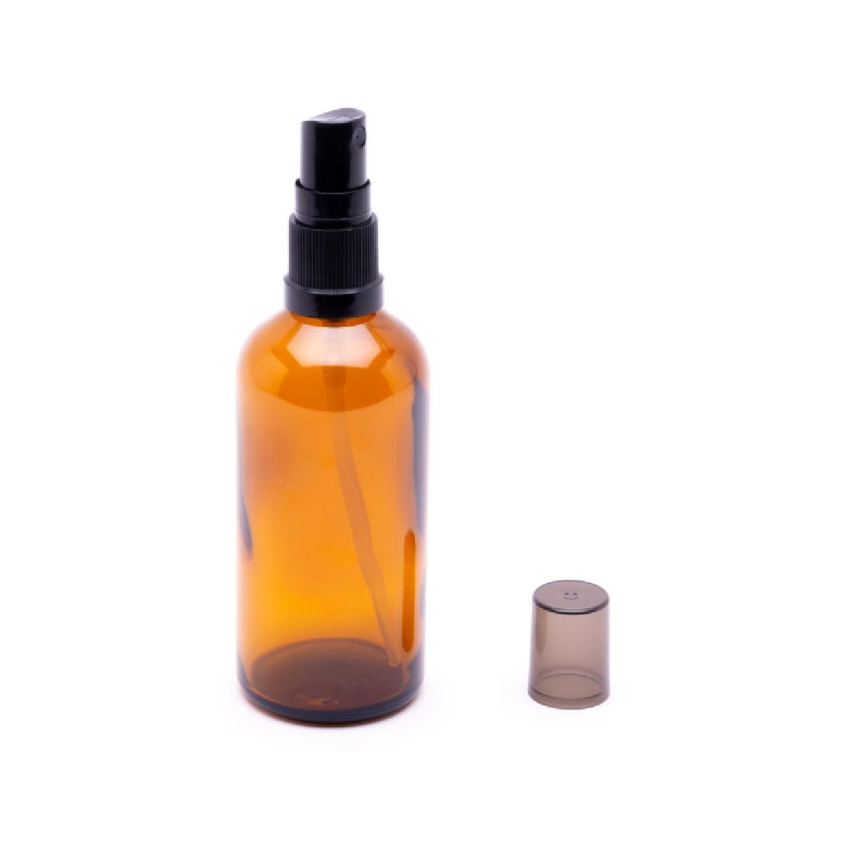 Caramel Spray Bottle 60ml Amber glass spray bottle, 60 ml
