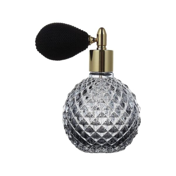 Σκαλιστό γυάλινο μπουκάλι bitter Diamond με spray, 120 ml