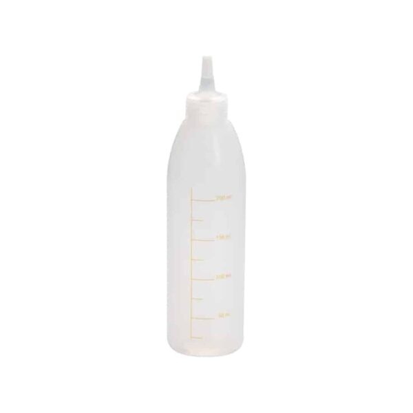 Martellato PP squeeze decorating bottle with graduated lines, 250 ml