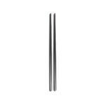 Black Comas 18/10 stainless steel chopsticks, 2 pieces