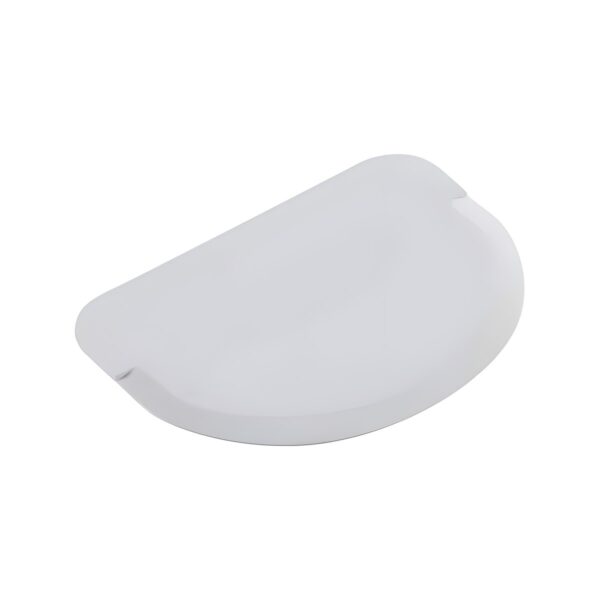 Martellato oval polypropylene dough scraper, 15x11 cm