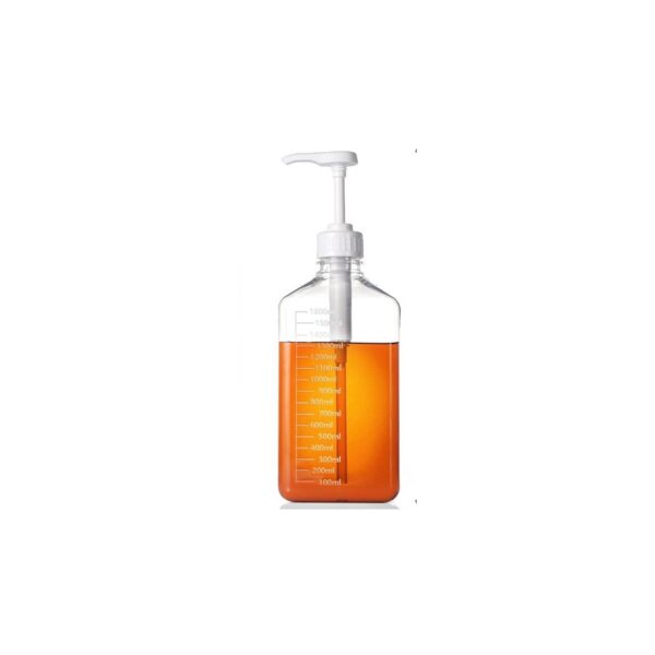 Διανεμητής Sauce/Σιροπιού Μονός Πλαστικός 1.6Lt με Τρόμπα 10x30cm