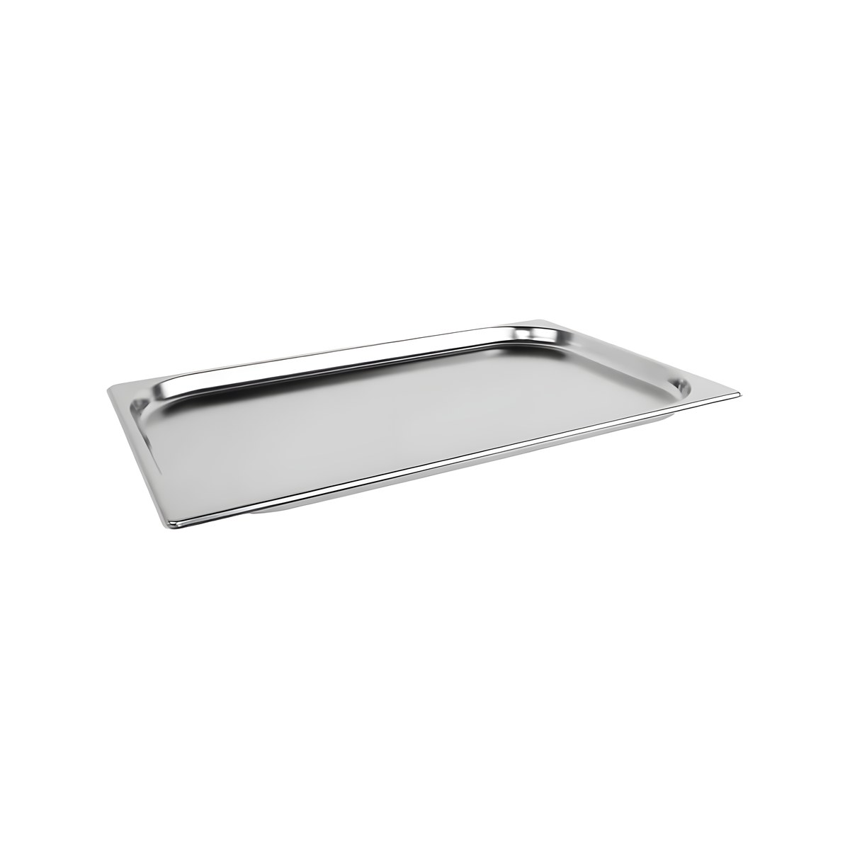 Gastronomy Food Container 1/1 2cm Depth Inox 18/0 18/0 stainless steel GN 1/1 gastronorm container, 2 cm deep