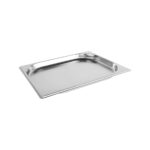 Stainless steel 18/0 gastronomy container 1/2, 2 cm depth