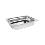 Stainless steel 18/0 gastronomy container 1/2, 6.5 cm depth