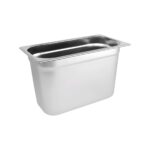 Stainless steel 18/0 gastronomy container 1/4, 20 cm depth