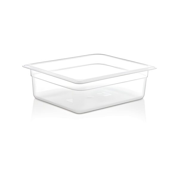 Διάφανο δοχείο GN 1/2 από πολυκαρβονικό, βάθος 10 εκ., 6,5 λίτρα