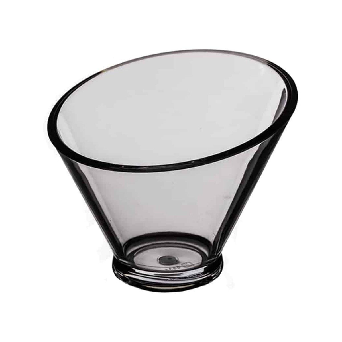Ice Bucket 14x13cm Tritan Shatterproof Sharp Acrylic 0.6lt JD-6634 Shatterproof acrylic ice bucket, 14x13 cm, 0.6 litre