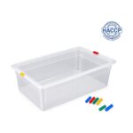 PP GN 1/1 food container, 10 cm depth, 13 litres