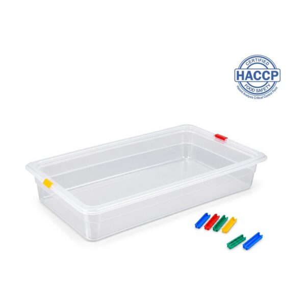 PP GN 1/1 food container, 6.5 cm depth, 9 litres