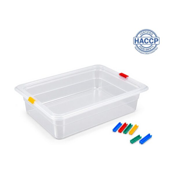 PP GN 1/2 food container, 6.5 cm depth, 4 litres